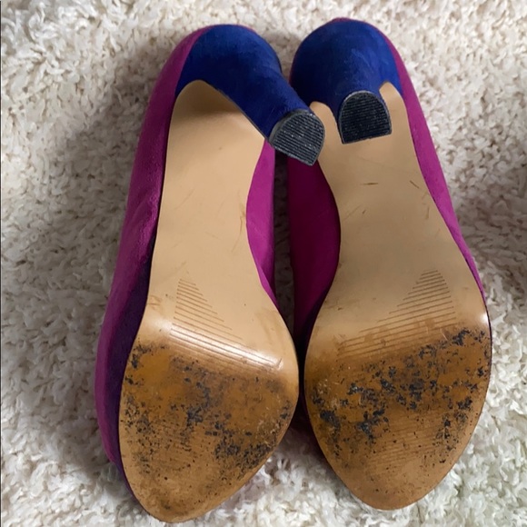 Steve Madden Radiccal Purple Multi Heels ✨ - Picture 8 of 8